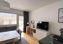 Möbliert und schick in toller Lage: 1-Zimmer-Wohnung mit Terrasse!