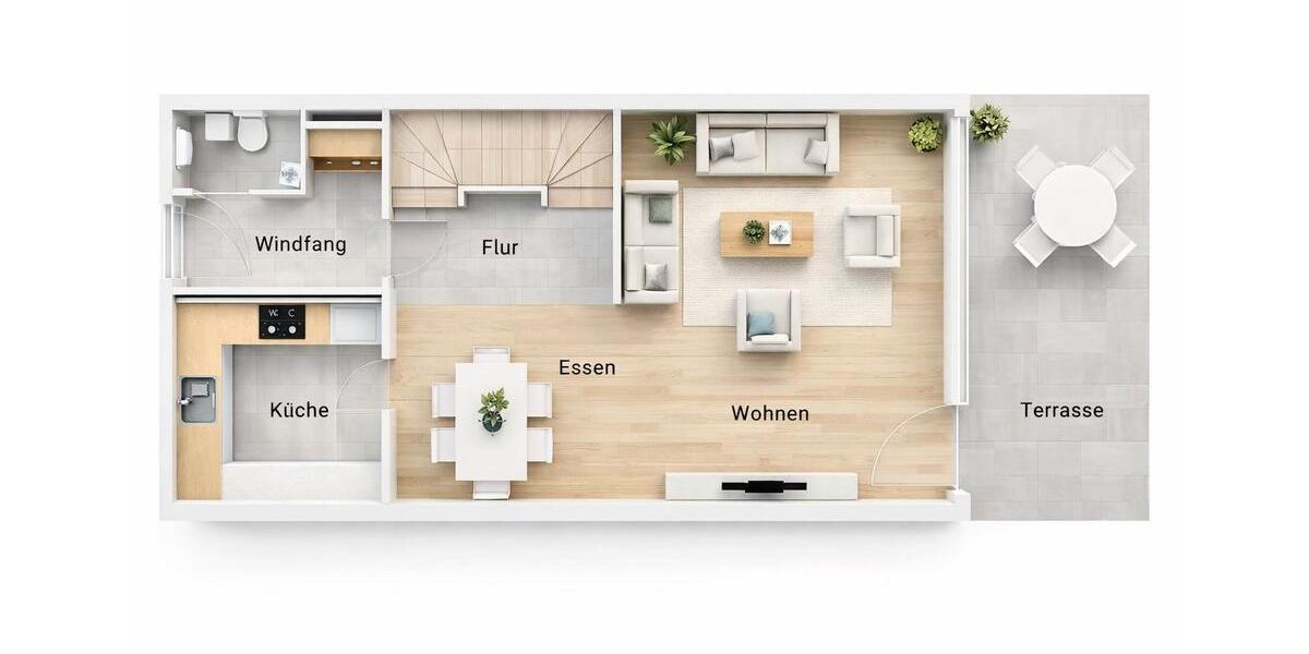Reihenhaus Kirchheim bei München - 5 Zimmer, 196 m&sup2;, 734.000&euro; | Angebot:27123001