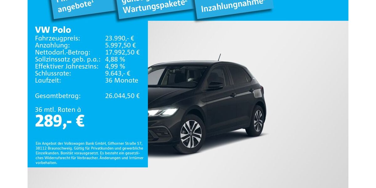 VW Polo 3.000 km 23.990 &euro; München 81669