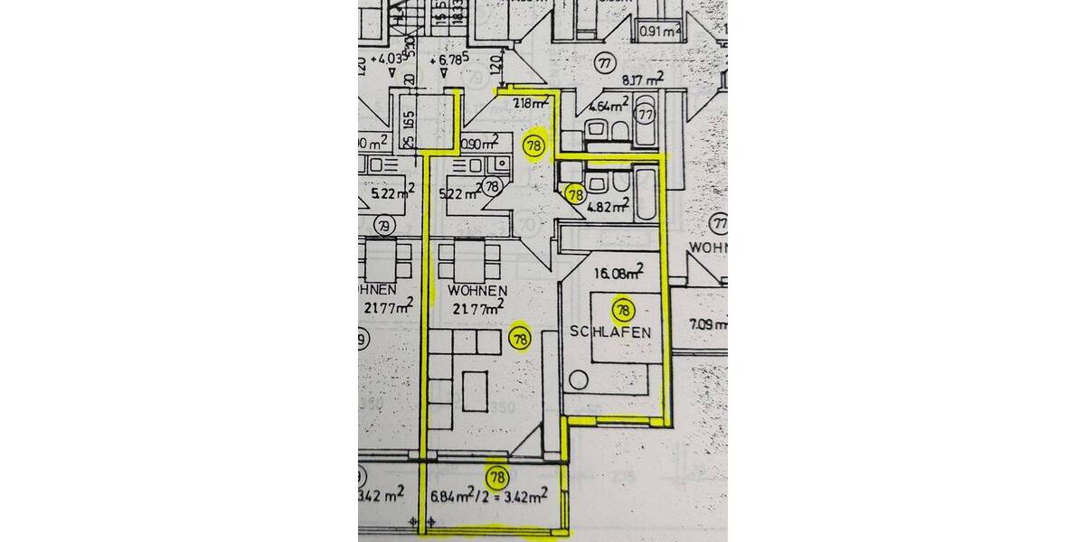 Etagenwohnung München Sendling-Westpark - 2 Zimmer, 59 m&sup2;, 495.000&euro; | Angebot:26843915