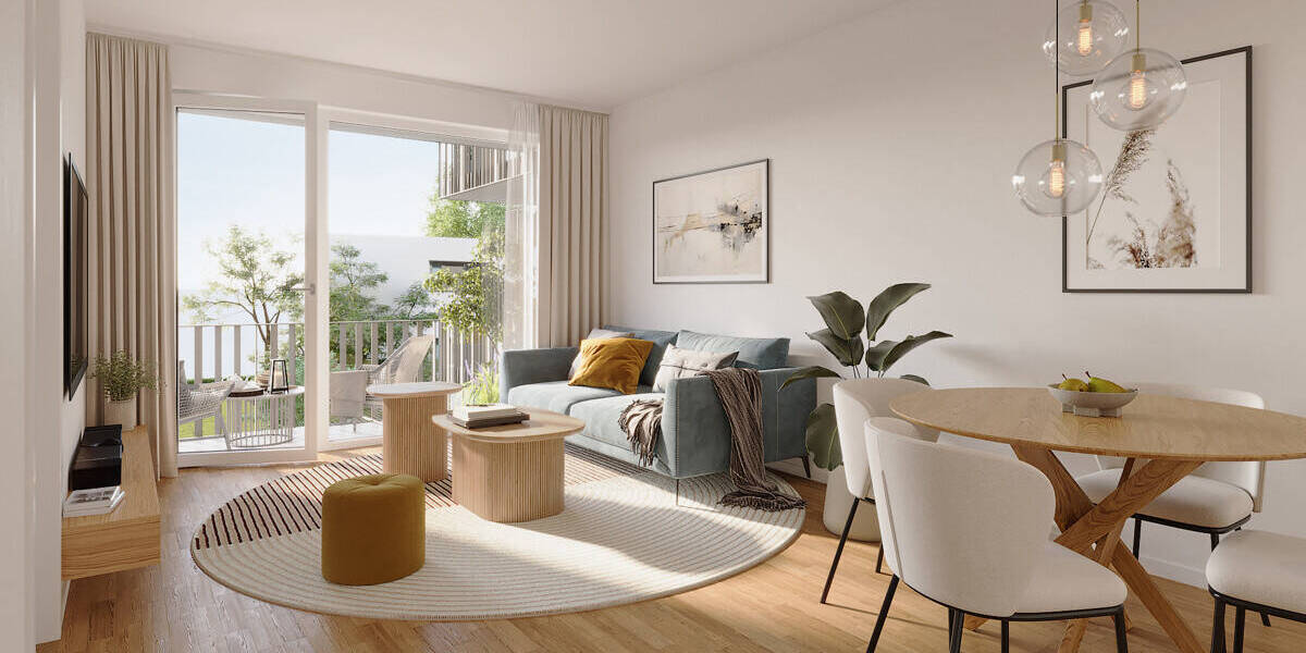 Etagenwohnung Eching - 2 Zimmer, 45 m&sup2;, 399.000&euro; | Angebot:26080028