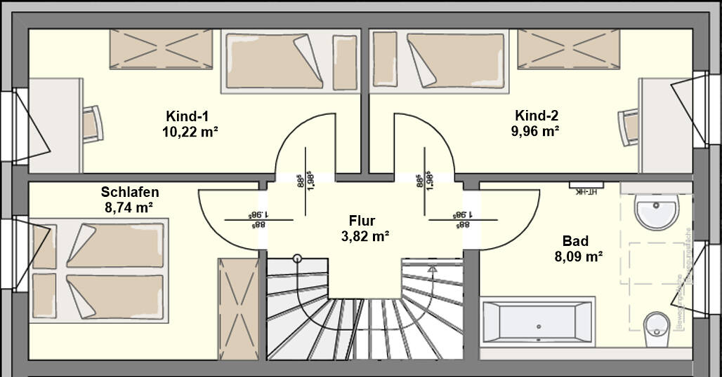 Doppelhaushälfte Olching - 5 Zimmer, 106 m&sup2;, 786.000&euro; | Angebot:26187285
