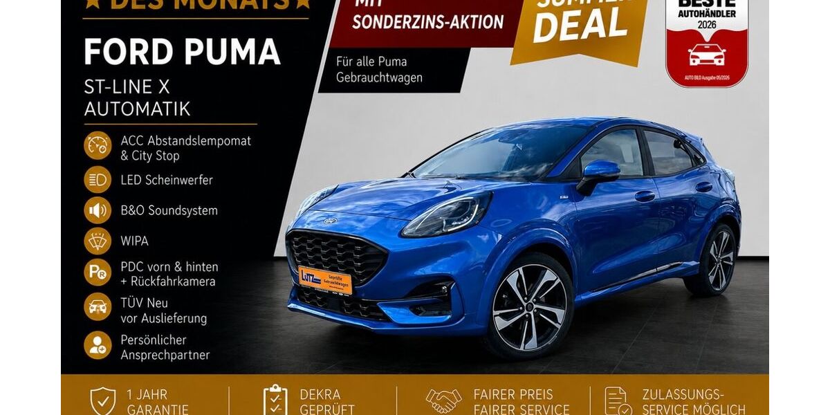 Ford Puma 43.400 km 18.555 &euro; Fürstenfeldbruck 82256