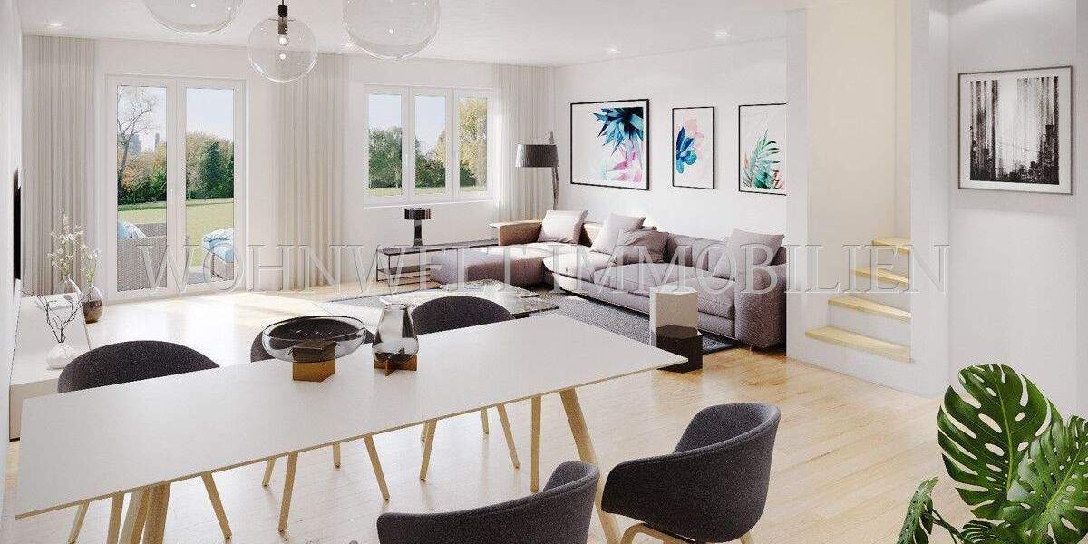 Neubau von 3 energieeffizienten Reihenhäusern in Massivbauweise, KfW40 5 zimmer