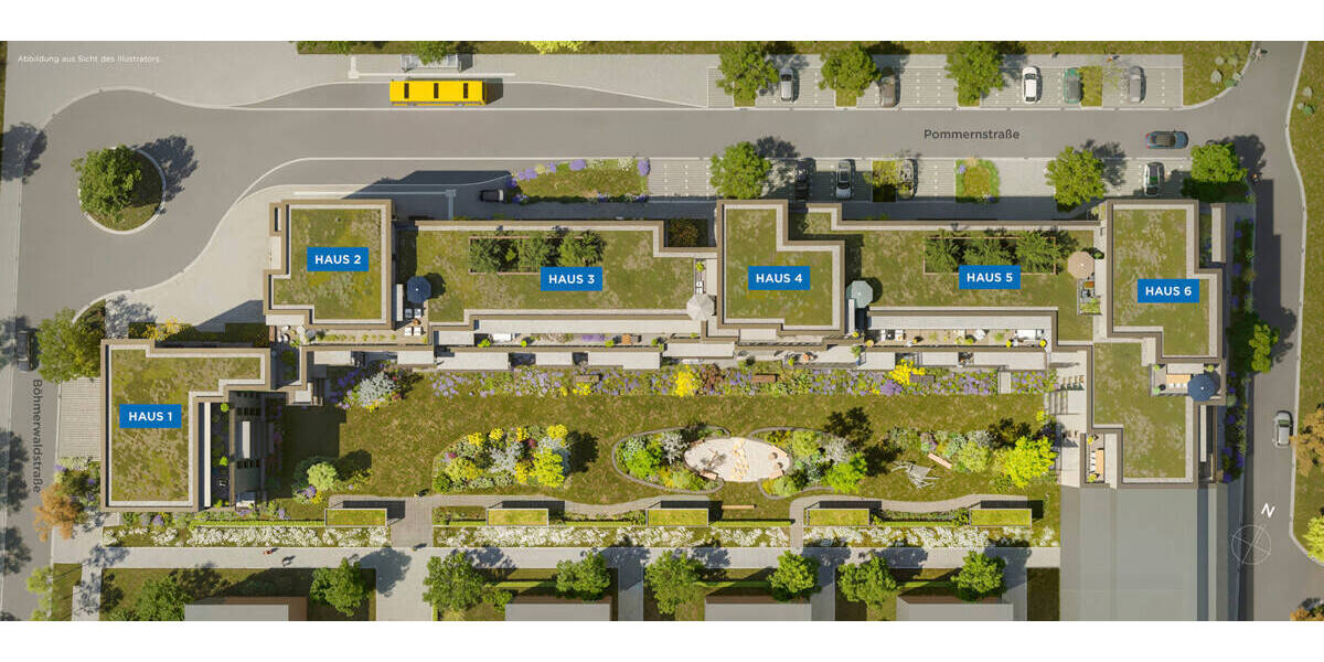 Etagenwohnung Eching - 4 Zimmer, 89 m&sup2;, 779.000&euro; | Angebot:26139325