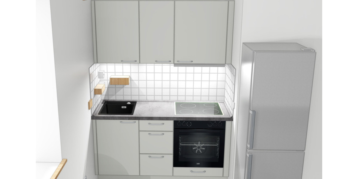 Etagenwohnung München Thalkirchen-Obersendling-Forstenried-Fürstenried-S - 1 Zimmer, 26 m&sup2;, 950&euro; | Angebot:25637784