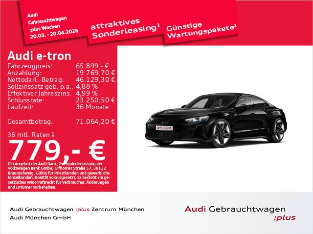 Audi RS e-tron GT 38.492 km 64.783 &euro; Eching 85386