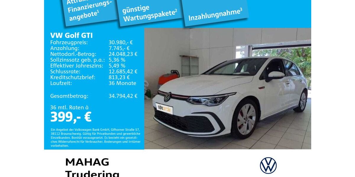 VW Golf 35.738 km 30.980 &euro; München 81825