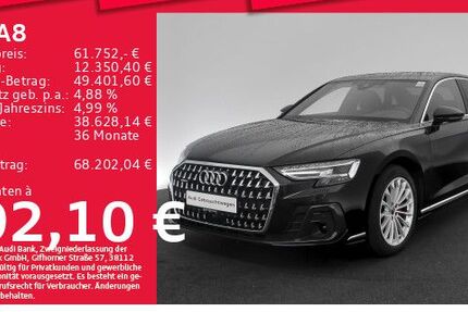 Audi A8 34.829 km 60.983 &euro; München 80935