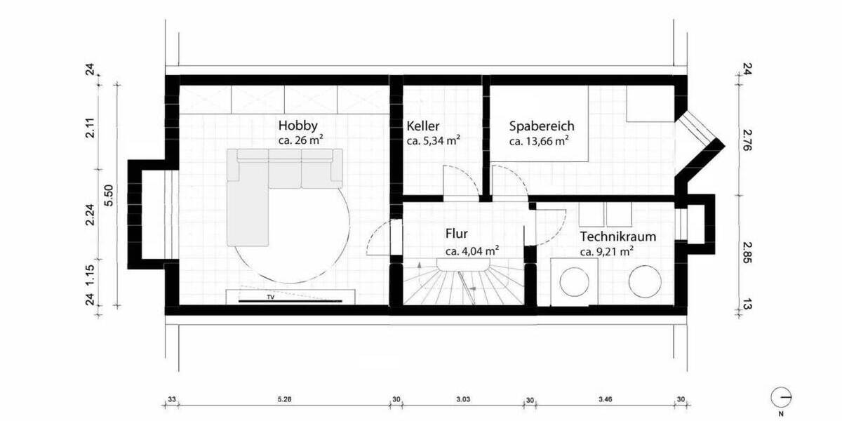 Reihenmittelhaus München Bogenhausen - 5 Zimmer, 205 m&sup2;, 2.330.000&euro; | Angebot:26824624
