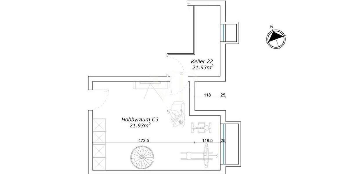 Etagenwohnung Gauting - 3 Zimmer, 63 m&sup2;, 445.000&euro; | Angebot:25734988