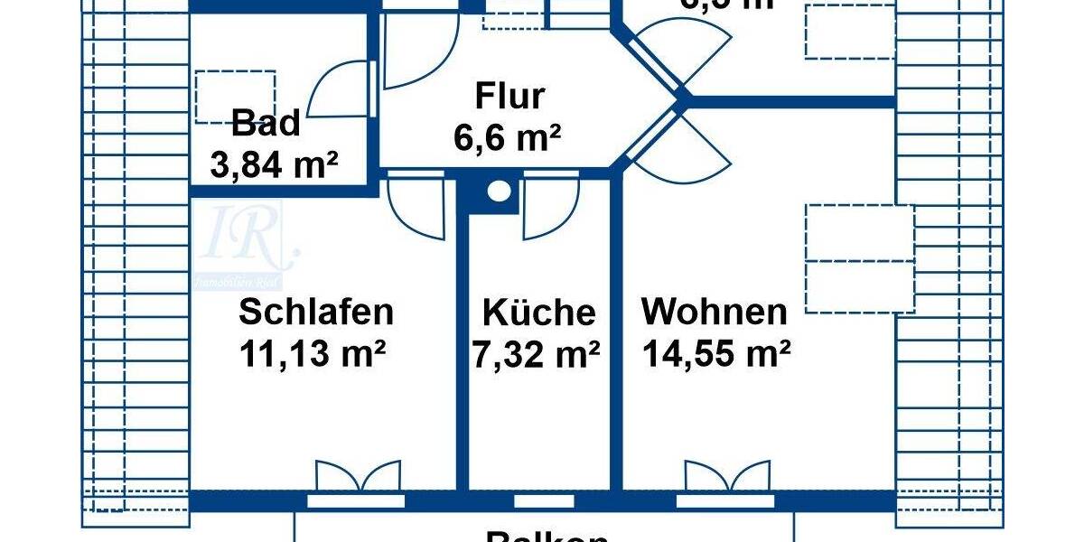 Etagenwohnung Hallbergmoos Goldach - 3 Zimmer, 53 m&sup2;, 389.000&euro; | Angebot:25725682