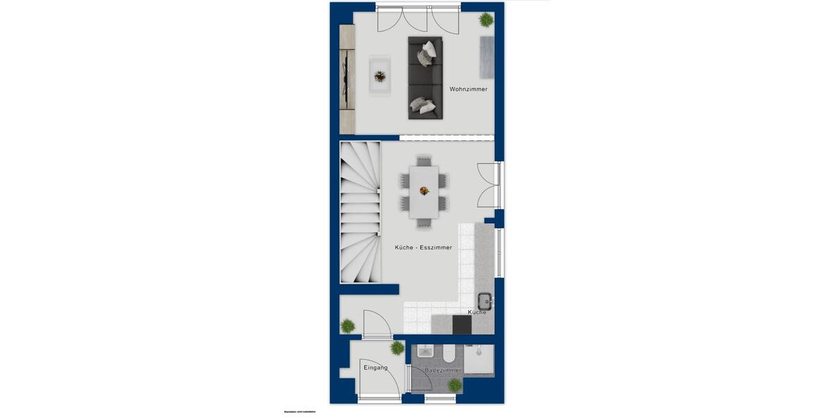 Reihenhaus München Allach-Untermenzing - 4 Zimmer, 130 m&sup2;, 3.100&euro; | Angebot:26317367