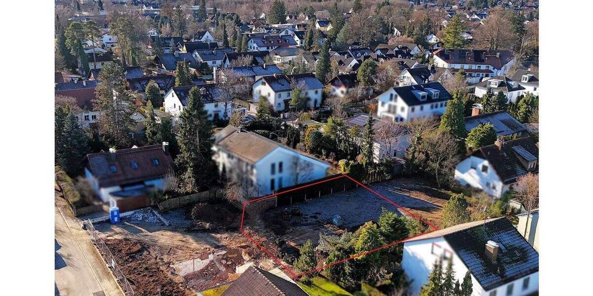 OPTIMAL FÜR IHR EINFAMILIENHAUS! Herrliches Baugrundstück in Neubiberg zimmer