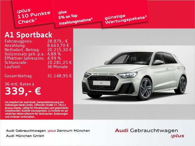 Audi A1 11.620 km 28.879 &euro; Eching 85386