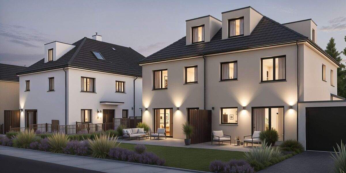 Noch 1 Haus verfügbar Bezug FrühjahrSommer 2026! Neubau-Haushälfte mit Süd-West Garten 5 zimmer