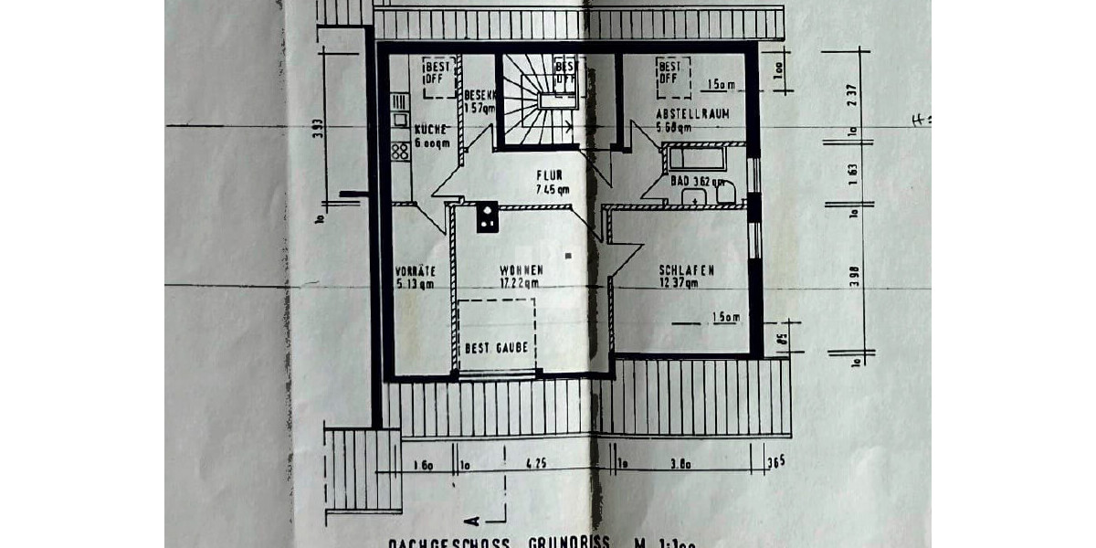 WINDISCH IMMOBILIEN - Gut geschnittene Dachgeschosswohnung, für den Käufer provisionsfrei! 3 zimmer