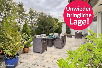 Terrassenjuwel mit Freiraum über den Dächern