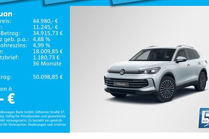 VW Tiguan 4.370 km 44.980 &euro; München 80935