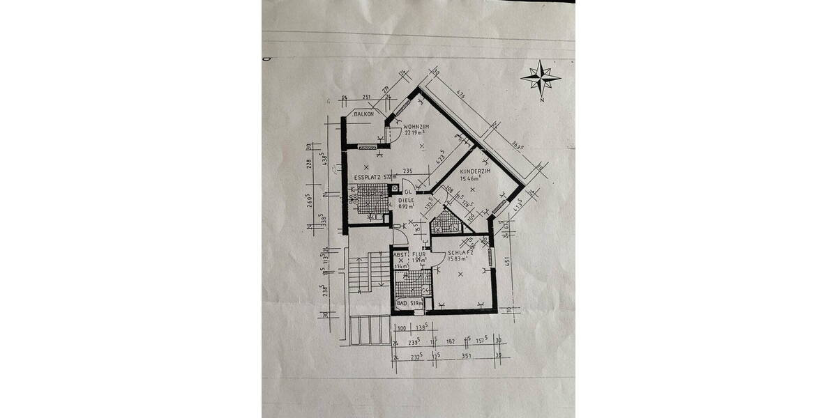 Etagenwohnung München Aubing-Lochhausen-Langwied - 3 Zimmer, 85 m&sup2;, 529.000&euro; | Angebot:26128050