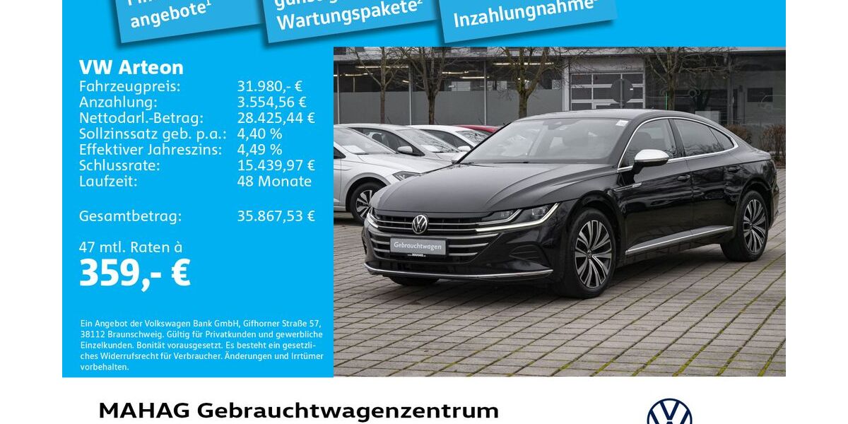 VW Arteon 28.598 km 29.993 &euro; München 80935