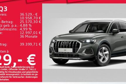Audi Q3 7.972 km 36.529 &euro; Eching 85386