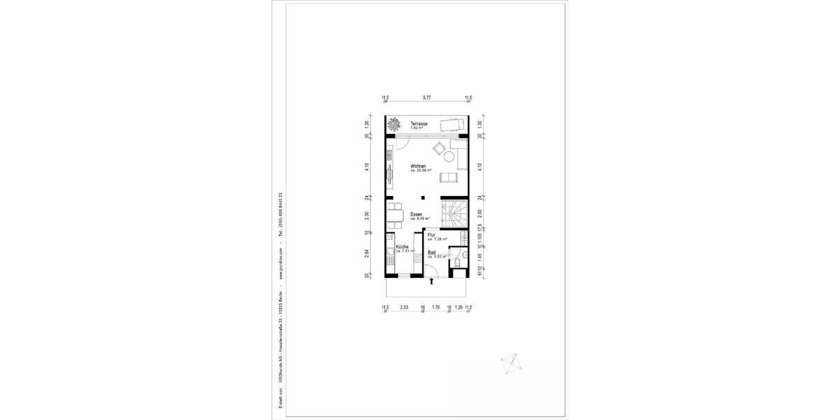 Reihenmittelhaus Gröbenzell - 5 Zimmer, 147 m&sup2;, 899.000&euro; | Angebot:23948968