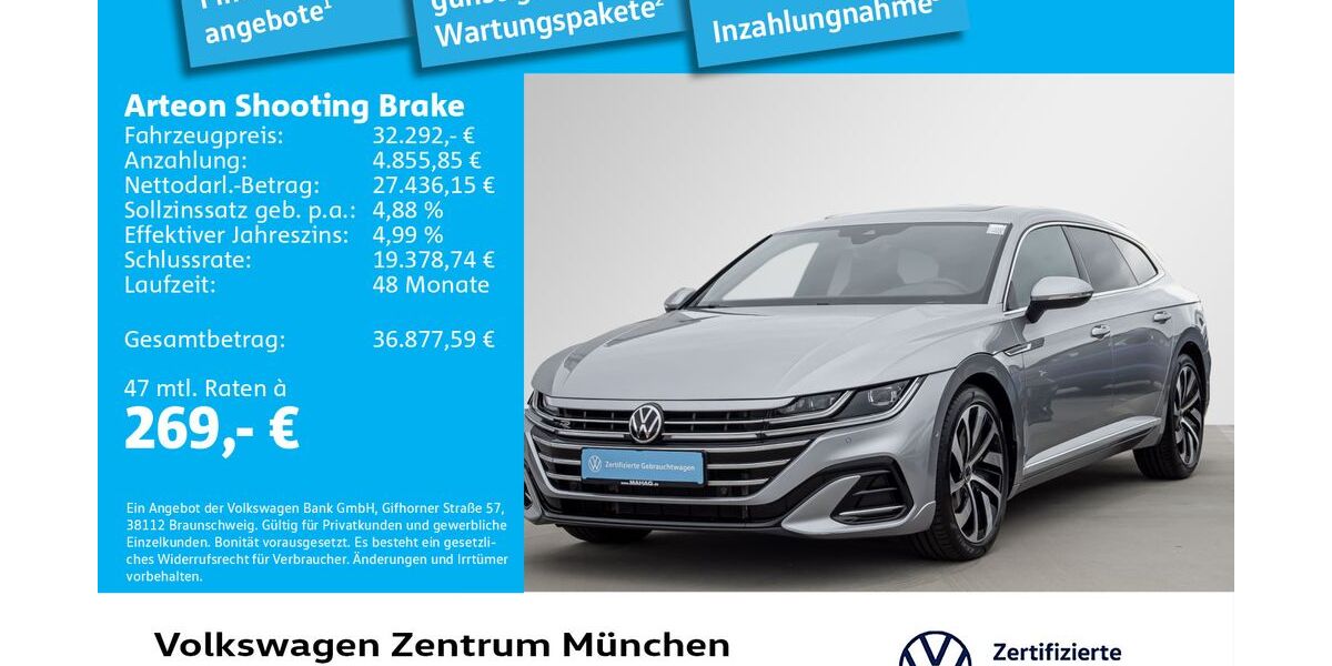 VW Arteon 35.253 km 32.292 &euro; München 80687