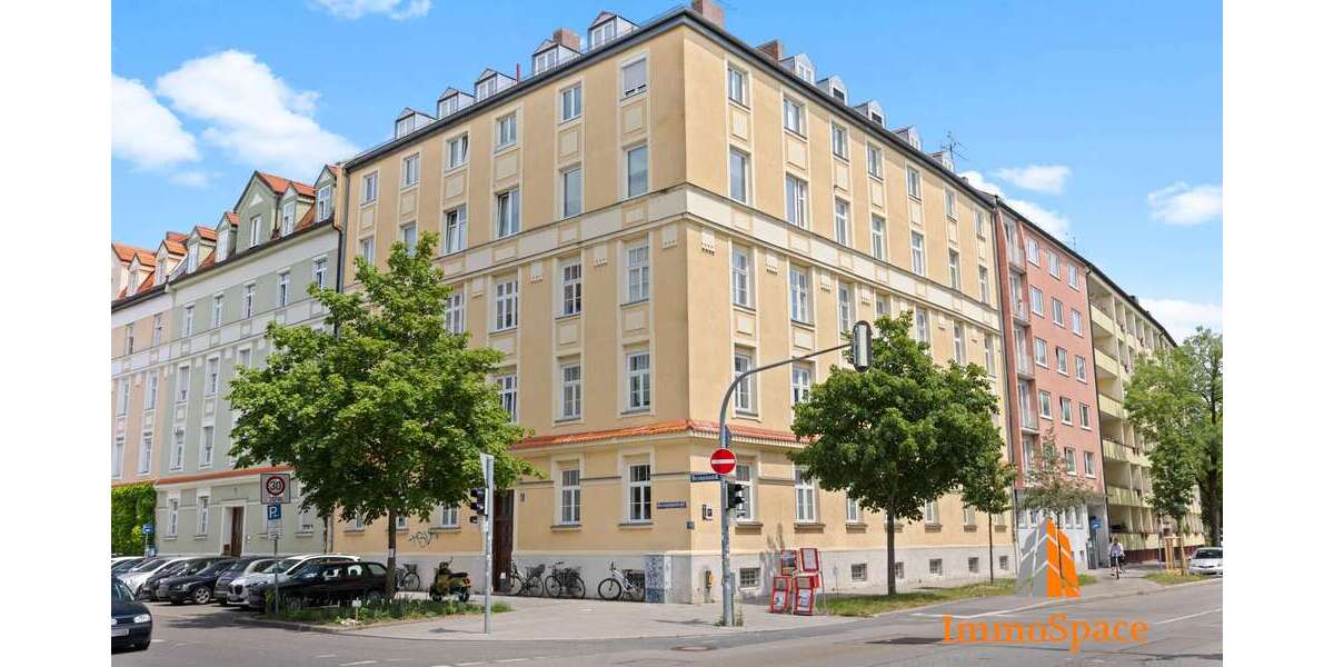 Etagenwohnung München Au-Haidhausen - 3 Zimmer, 91 m&sup2;, 650.000&euro; | Angebot:27284988