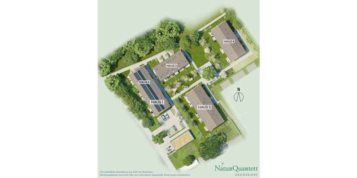 Etagenwohnung Haar Gronsdorf - 4 Zimmer, 91 m&sup2;, 1.050.000&euro; | Angebot:25661971