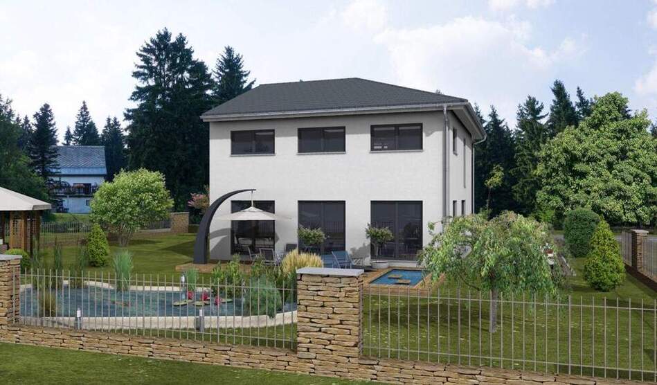 Doppelhaushälfte mit Garten in Toplage von Straßlach