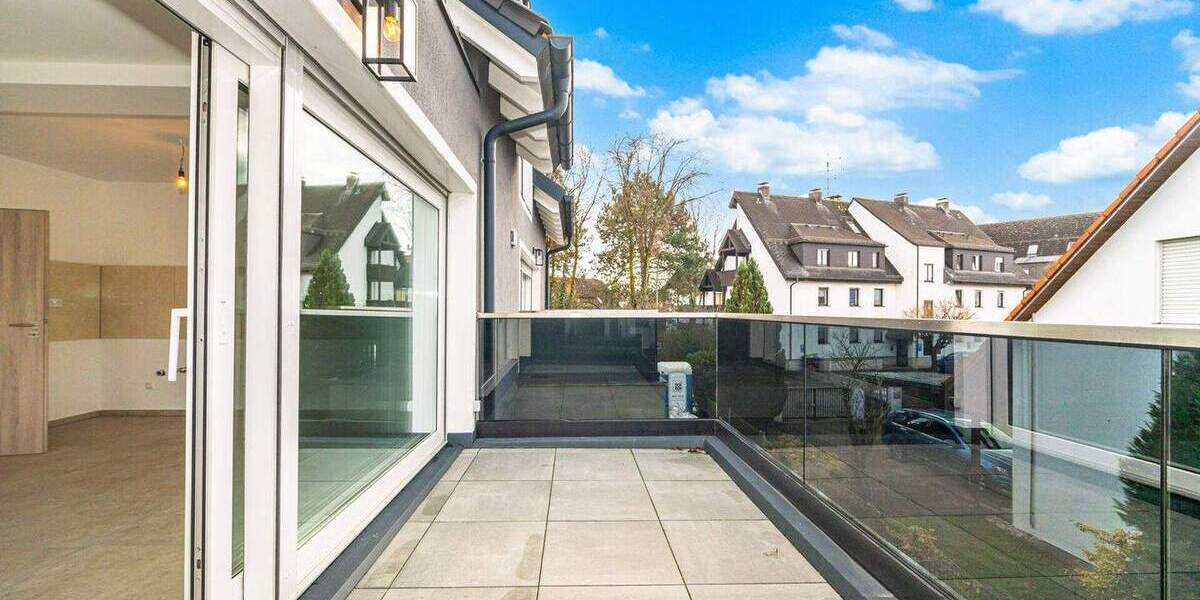 Terrassenwohnung Karlsfeld - 2 Zimmer, 57 m&sup2;, 479.000&euro; | Angebot:25728043