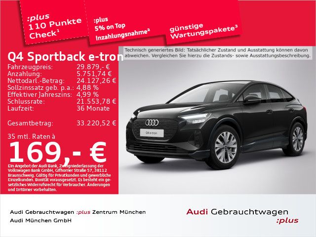 Audi Q4 e-tron 45.579 km 29.621 &euro; Eching 85386