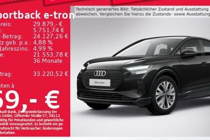 Audi Q4 e-tron 45.579 km 29.879 &euro; Eching 85386
