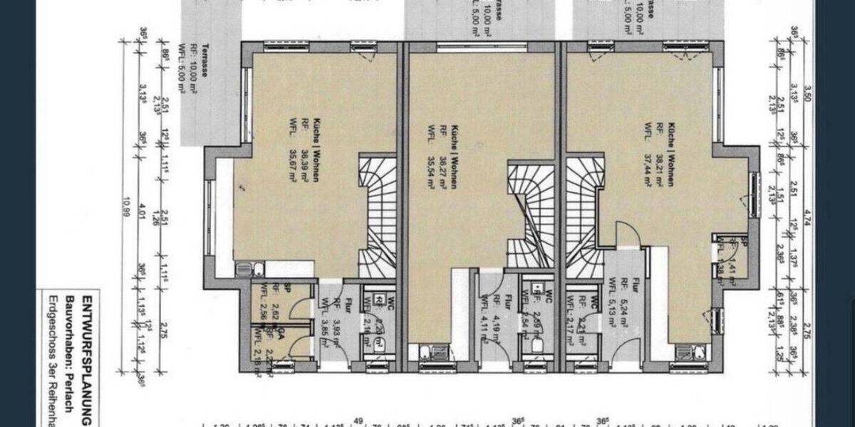 Reihenmittelhaus München Ramersdorf-Perlach - 8 Zimmer, 161 m&sup2;, 1.600.000&euro; | Angebot:26555075
