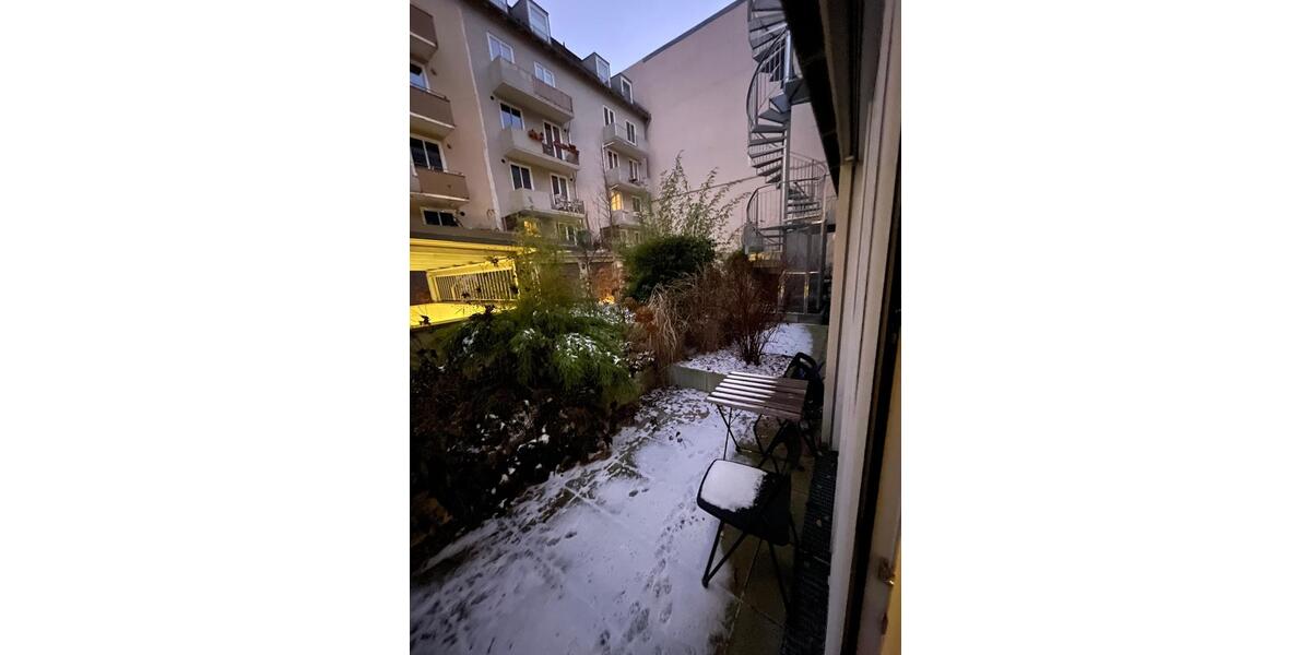 1 Zimmerwohnung ruhige grüne Terrasse im Innenhof Obergiesing 1 zimmer