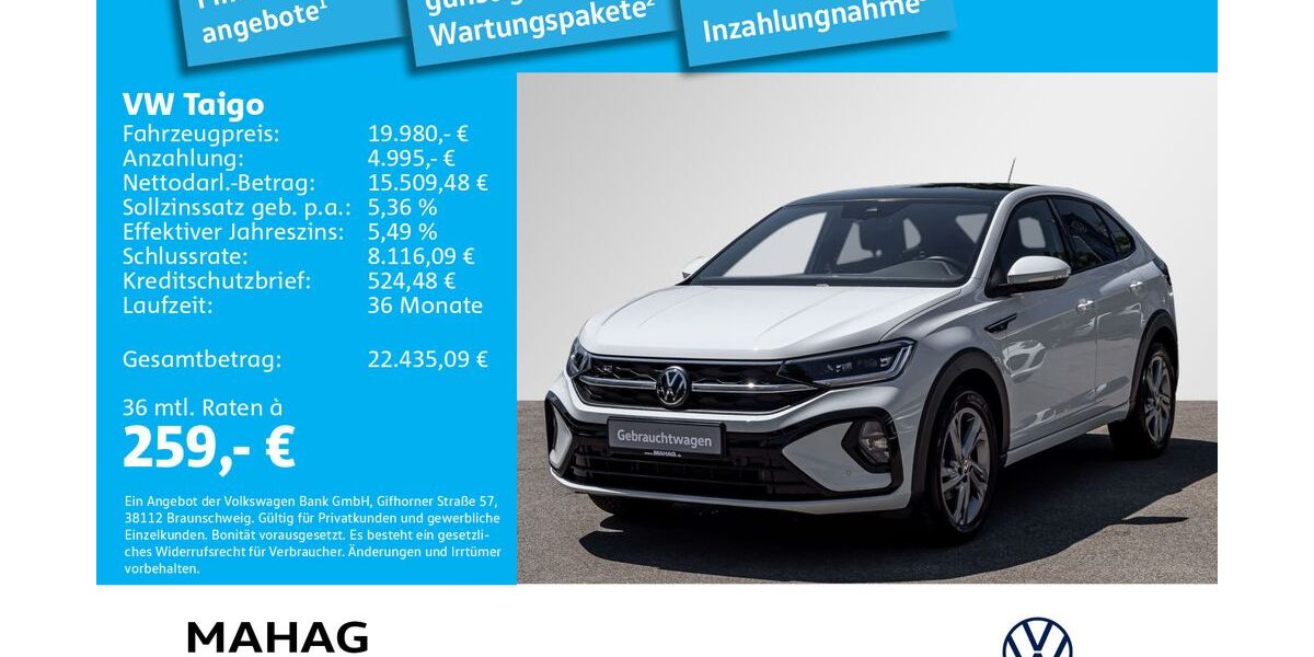 VW Taigo 35.889 km 19.681 &euro; München 81825