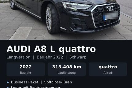 Audi A8 313.408 km 32.700 &euro; Dachau 85221