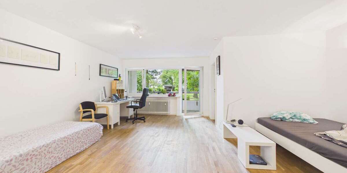 Etagenwohnung München Bogenhausen - 1.5 Zimmer, 49 m&sup2;, 360.000&euro; | Angebot:26866529