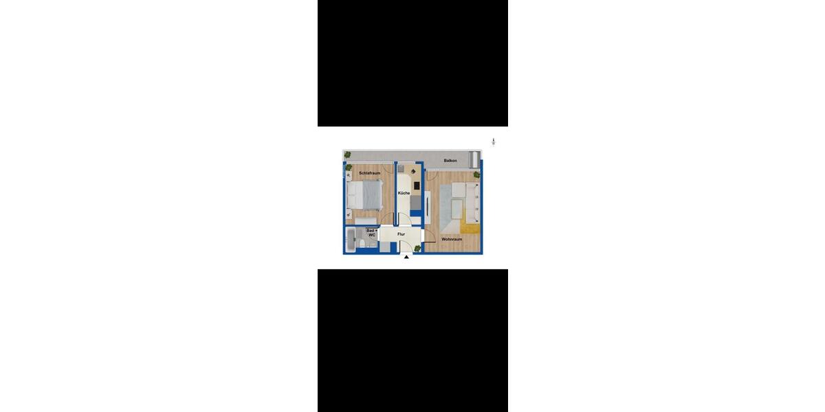 Etagenwohnung Oberschleißheim - 2 Zimmer, 13 m&sup2;, 800&euro; | Angebot:25936636