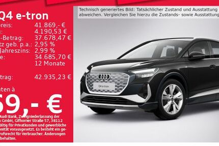Audi Q4 e-tron 39.699 km 41.281 &euro; München 80935