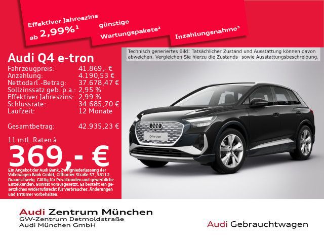 Audi Q4 e-tron 39.699 km 41.281 &euro; München 80935