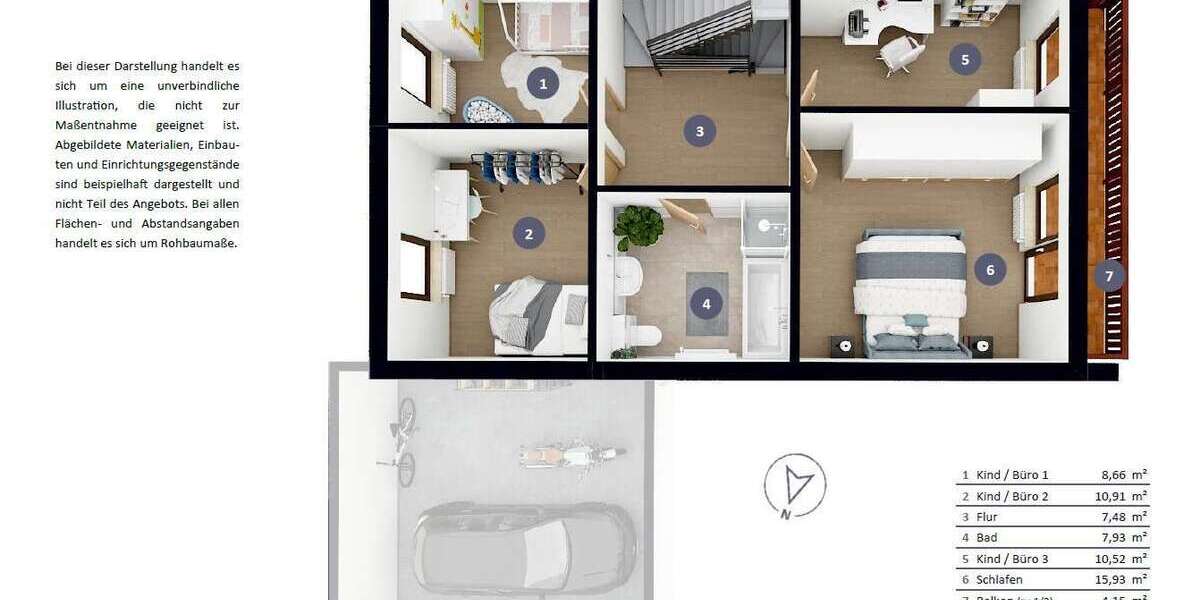 Platz für die ganze Familie | Doppelhaushälfte mit Blick über die Felder - Doppelhaushälfte Neuching | Angebot:26500107