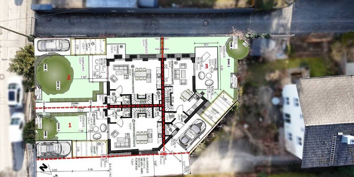 Reihenendhaus München Trudering-Riem - 5 Zimmer, 133 m&sup2;, 1.039.000&euro; | Angebot:26306820