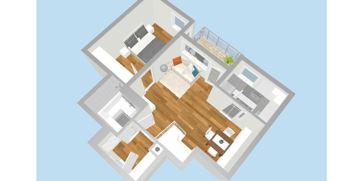 Maisonettenwohnung Unterschleißheim - 3 Zimmer, 75 m&sup2;, 448.000&euro; | Angebot:26399355