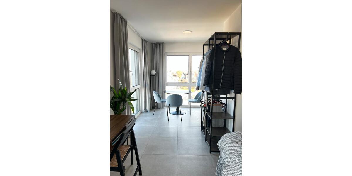 Helle, vollmöblierte 1-Zimmer-Neubauwohnung Eching München Norden 1 zimmer