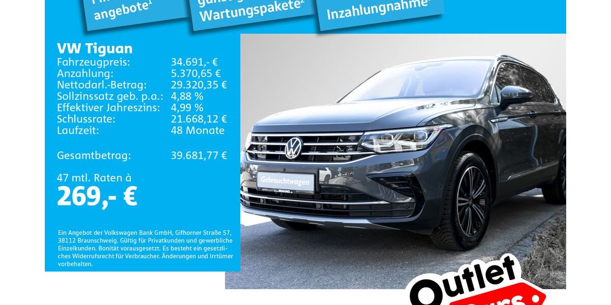 VW Tiguan 22.169 km 34.691 &euro; Dachau 85221