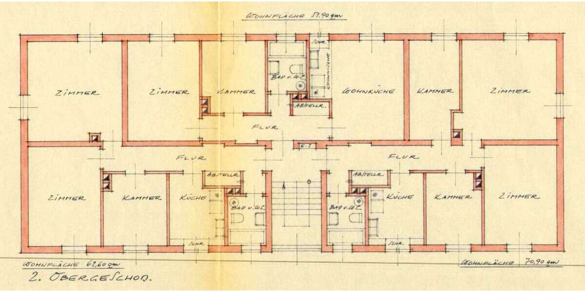 Investment: unkompliziertes Mehrfamilienhaus mit 9 Wohnungen - Mehrfamilienhaus, Wohnhaus Oberschleißheim Oberschleißheim | Angebot:27316303