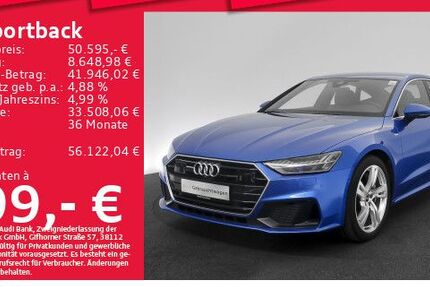 Audi A7 21.560 km 50.595 &euro; München 80935
