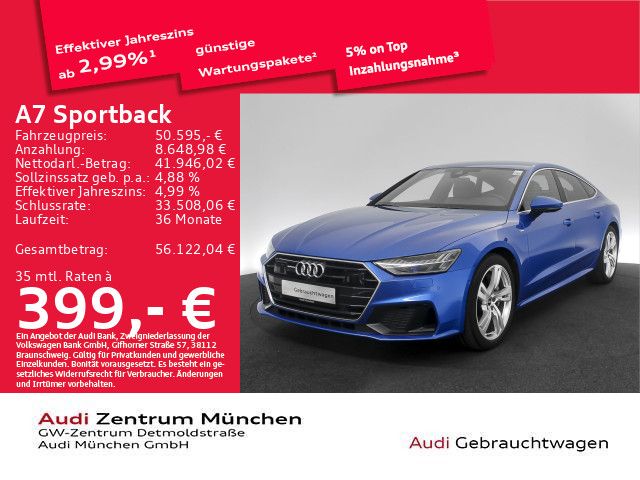 Audi A7 21.560 km 50.595 &euro; München 80935